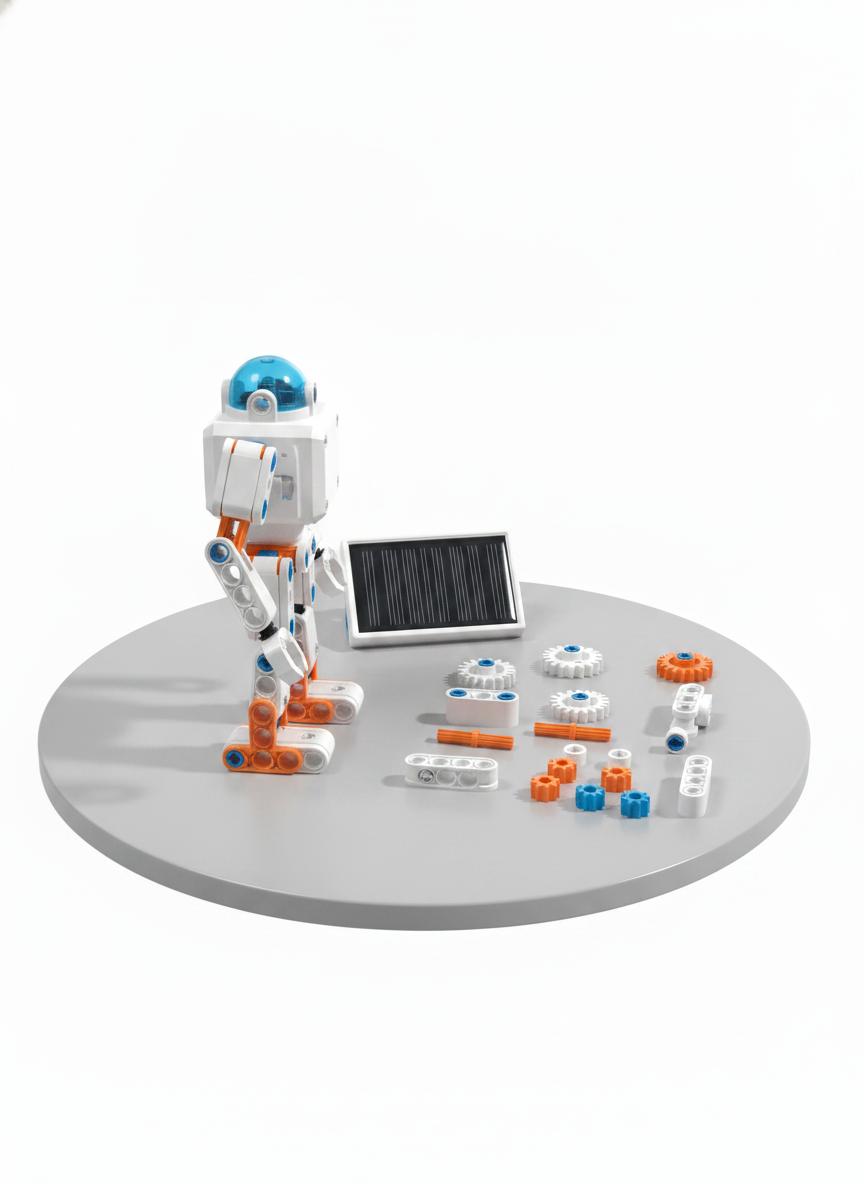 Solar Powered Robot Construction Kit