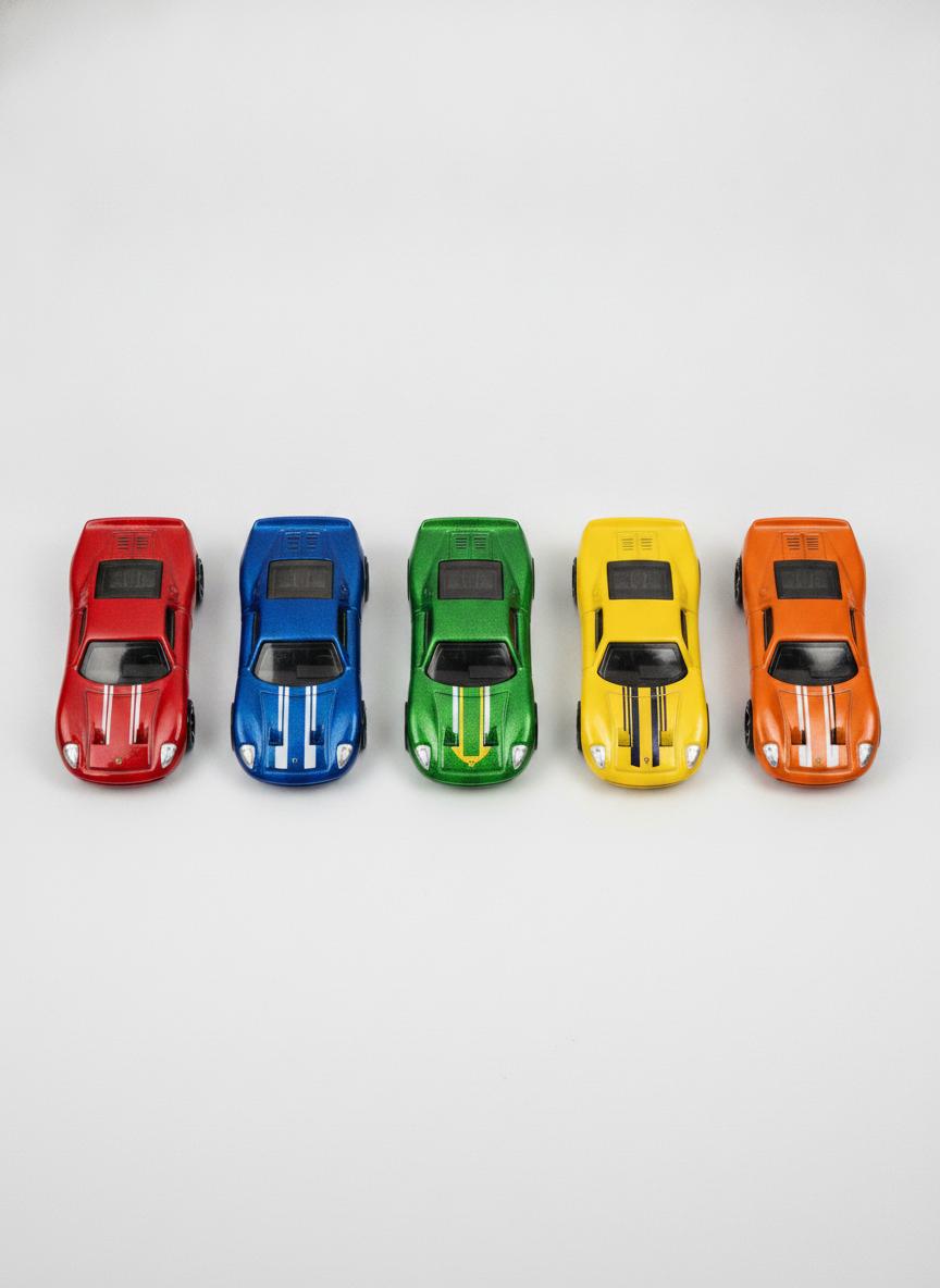 Diecast Racing Car Set