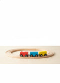 Wooden Train Track Set