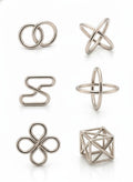 Metal Wire Puzzle Set