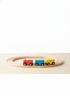 Wooden Train Track Set