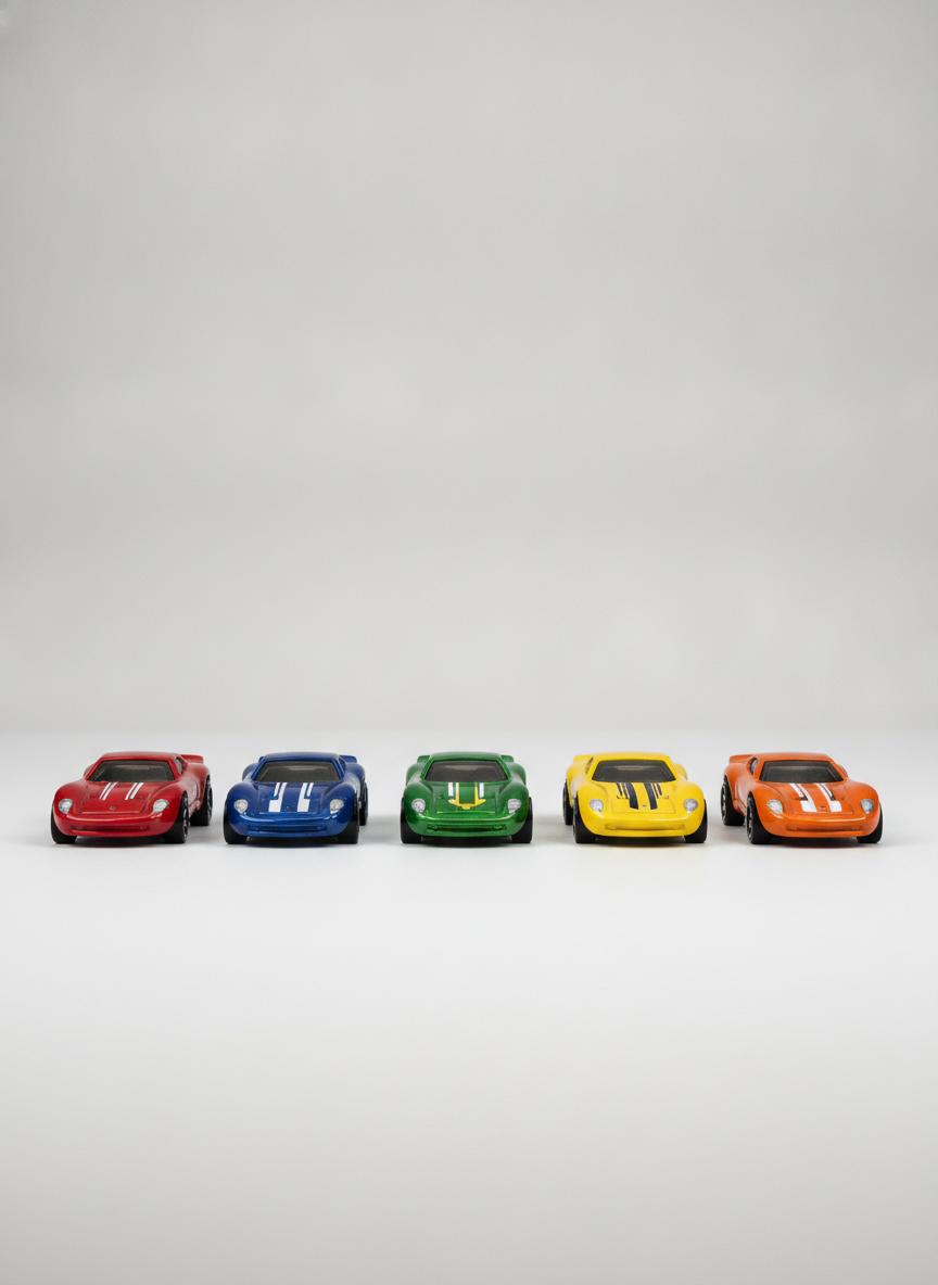 Diecast Racing Car Set