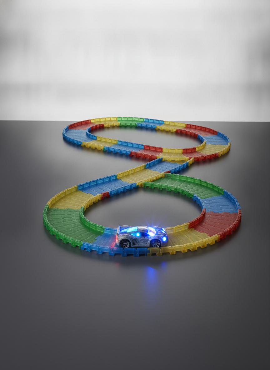 Flexible Race Track Circuit